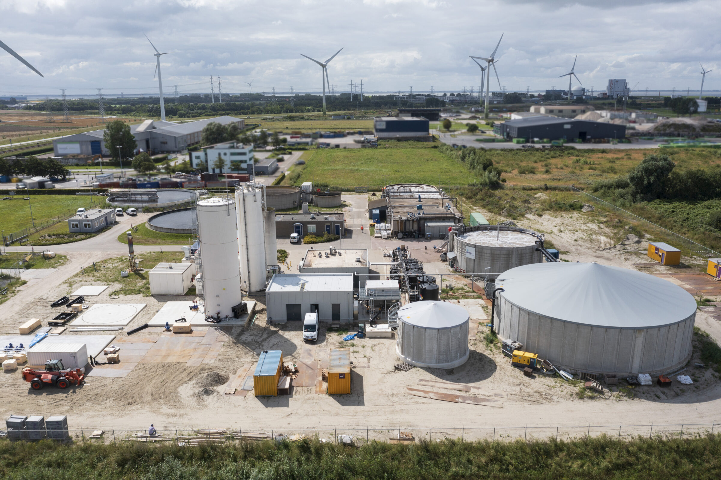 Nieuwe zuivering van AWZI door H4A Industrie Service