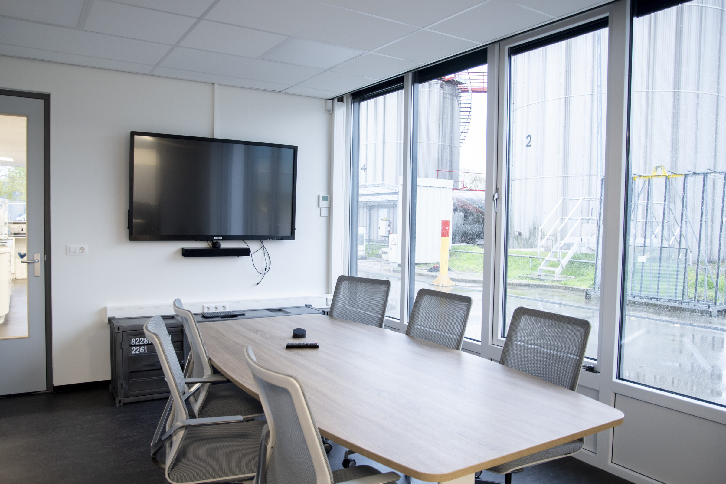 Bouw van kantoor Kelvin Terminals door H4A
