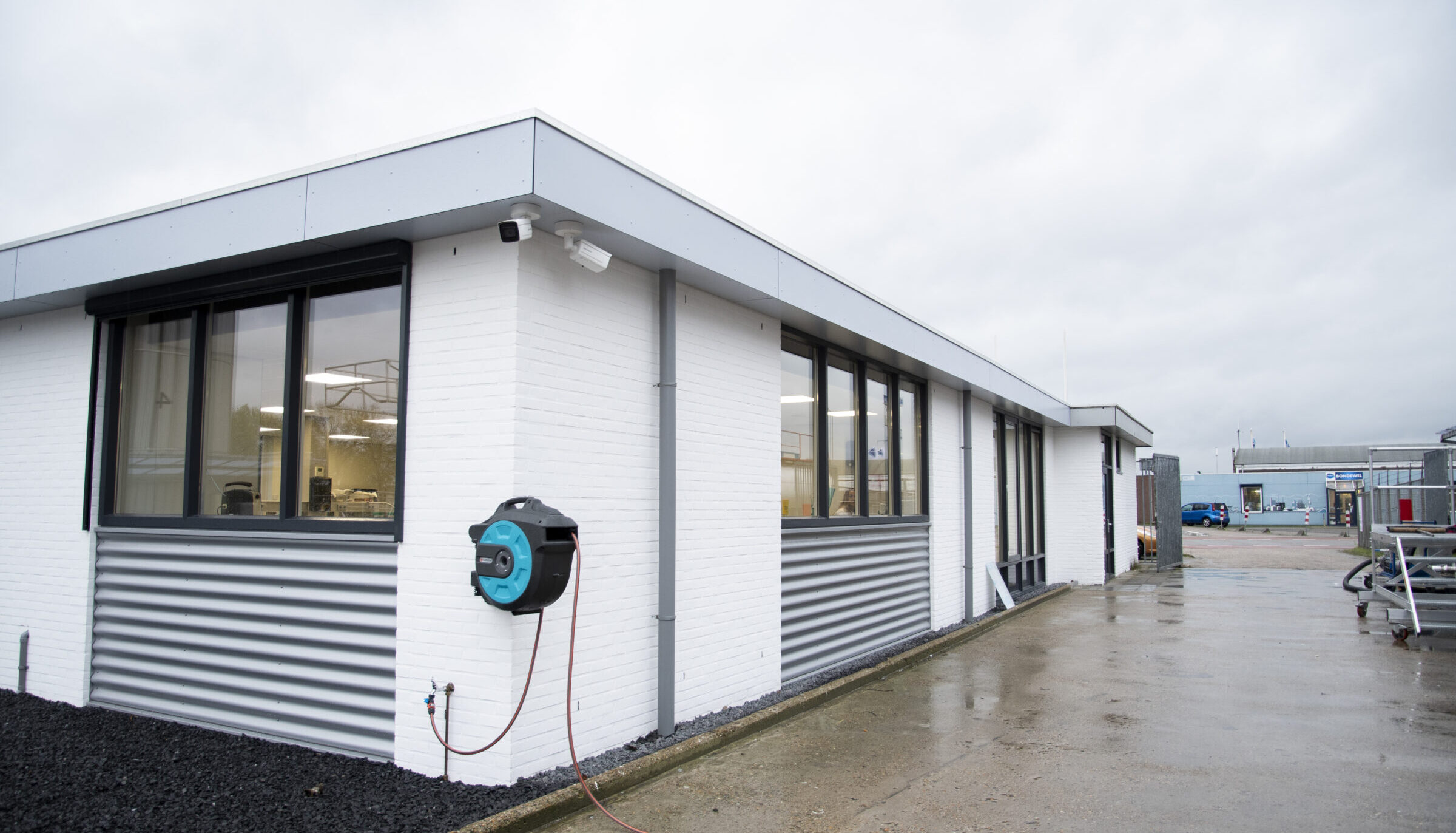 Bouw van kantoor Kelvin Terminals door H4A