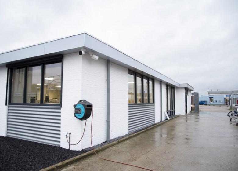 Bouw van kantoor Kelvin Terminals door H4A