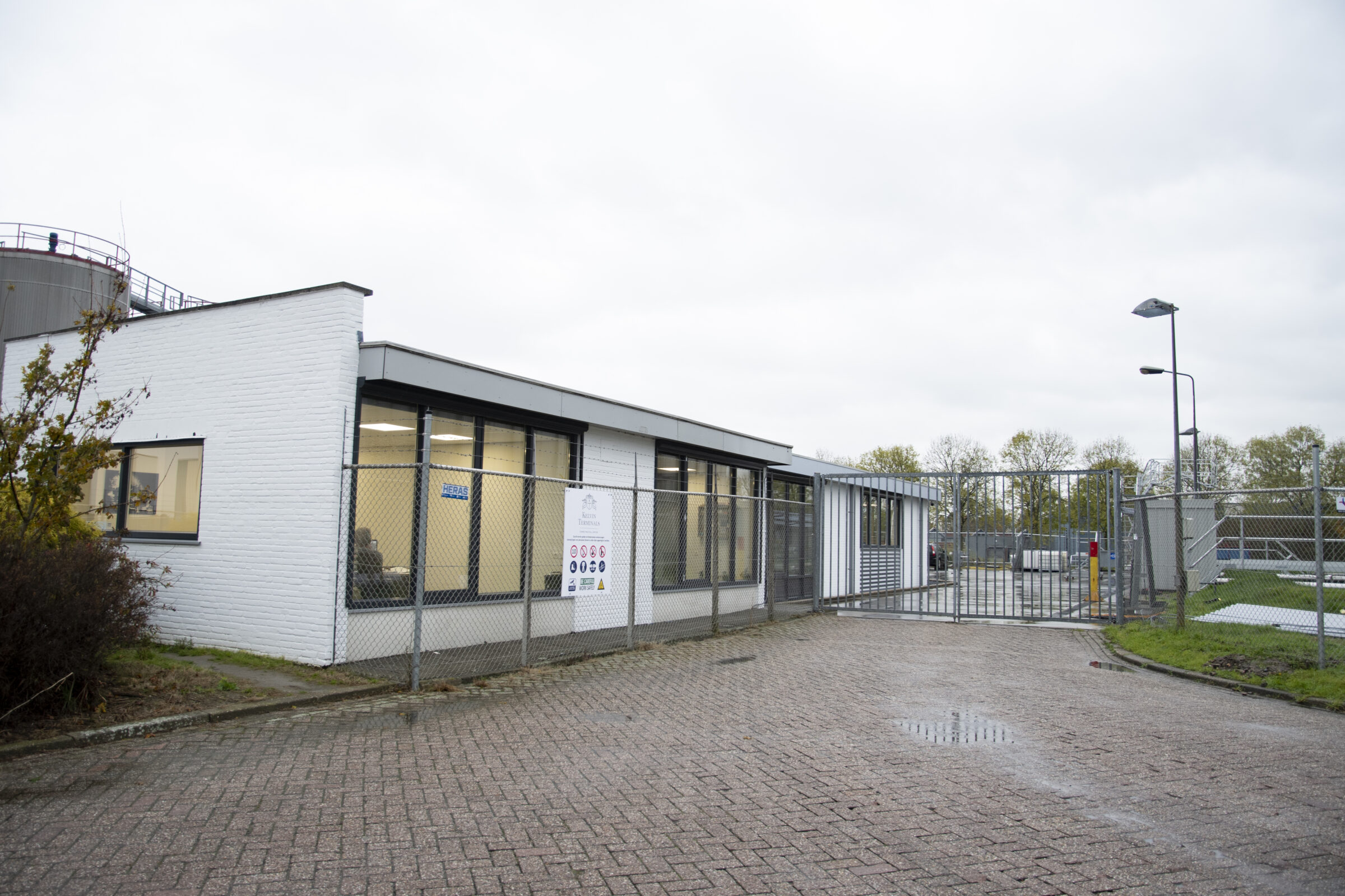 Bouw van kantoor Kelvin Terminals door H4A