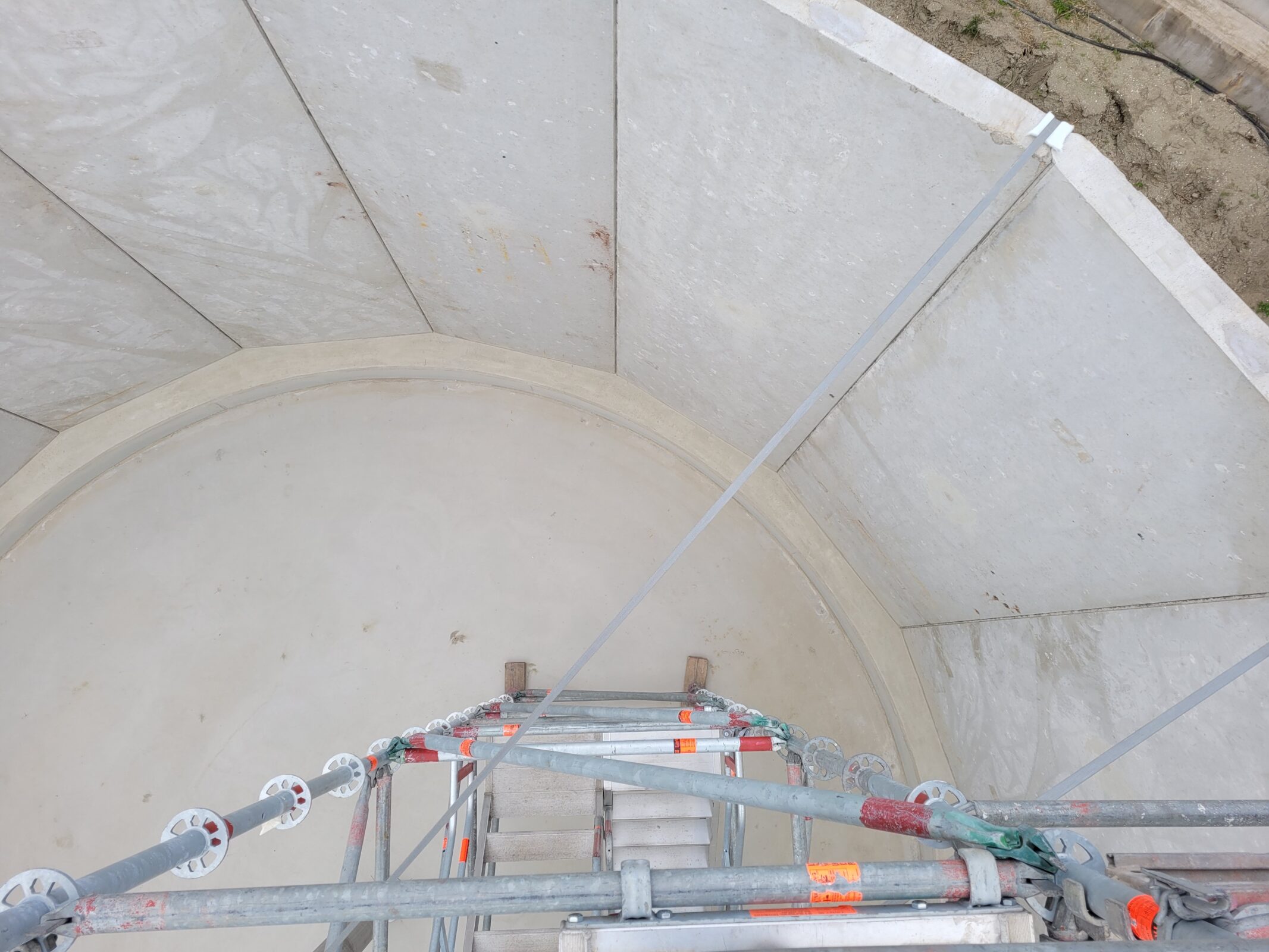 Bouw van een buffertank door H4A Industrie Service