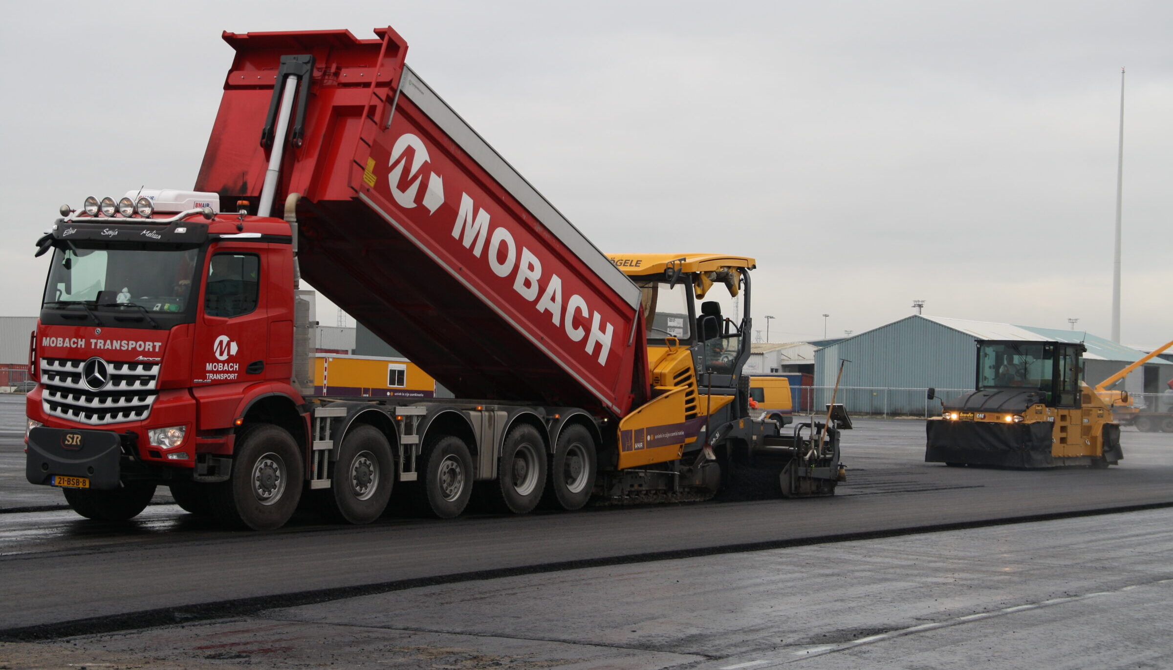 H4A asfalteert containerterminal Verbrugge