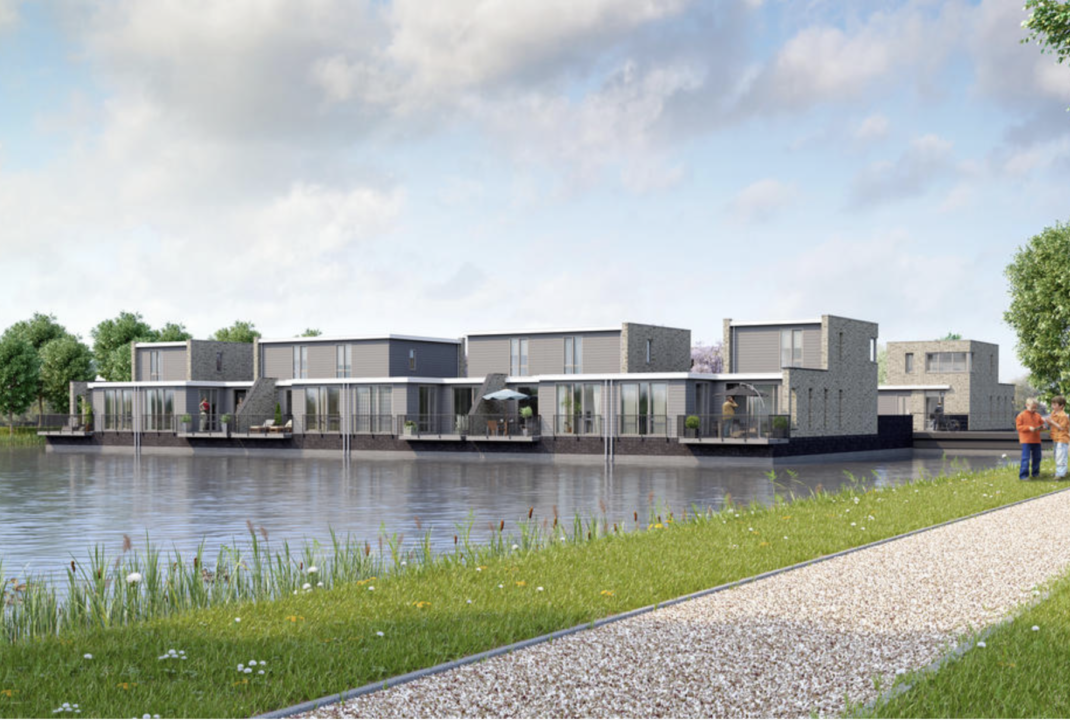 Schets van nieuwbouwwoning in Othene Terneuzen door H4A Bouw