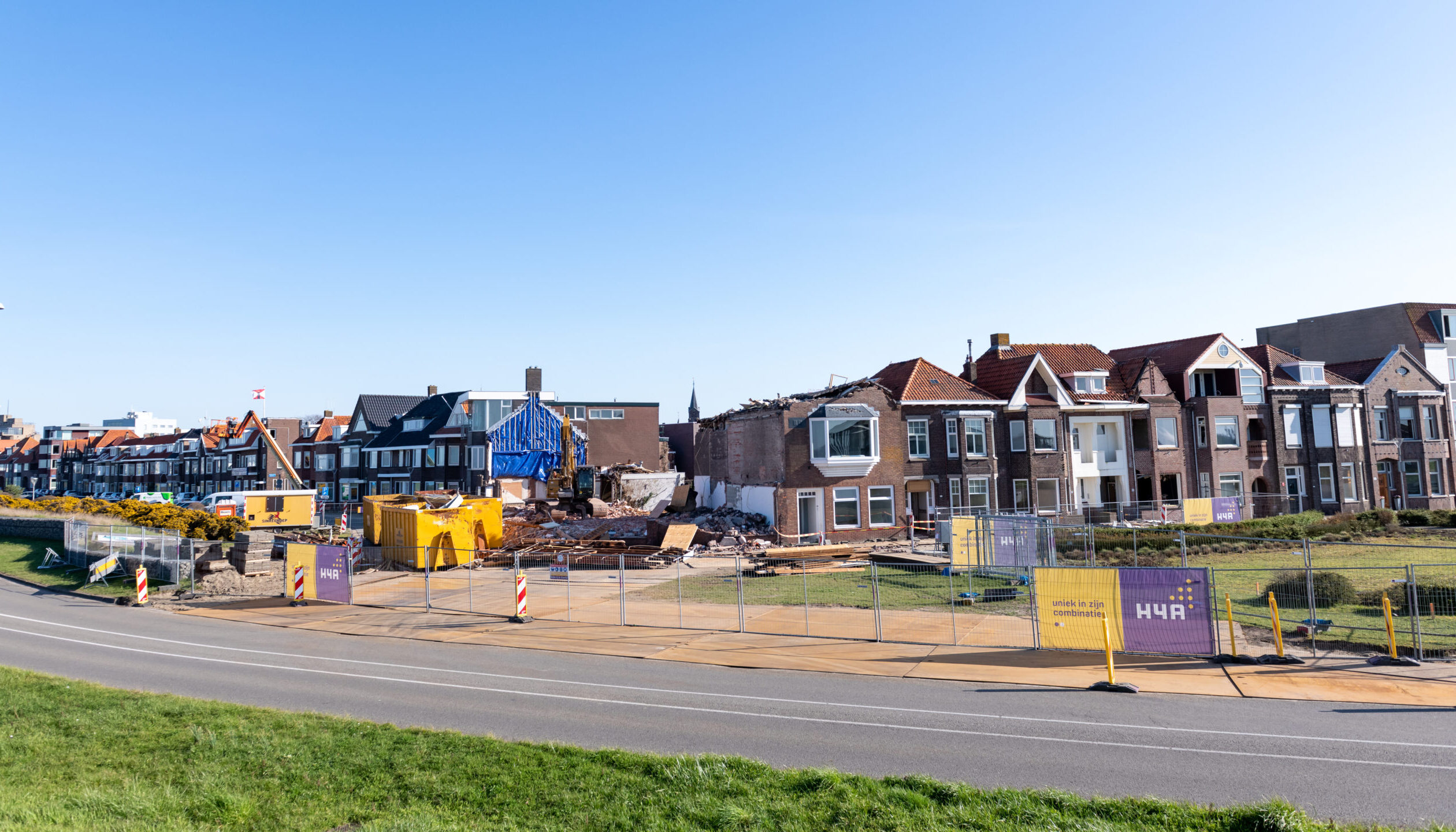 Sloop van woningen in Terneuzen door H4A Bouw