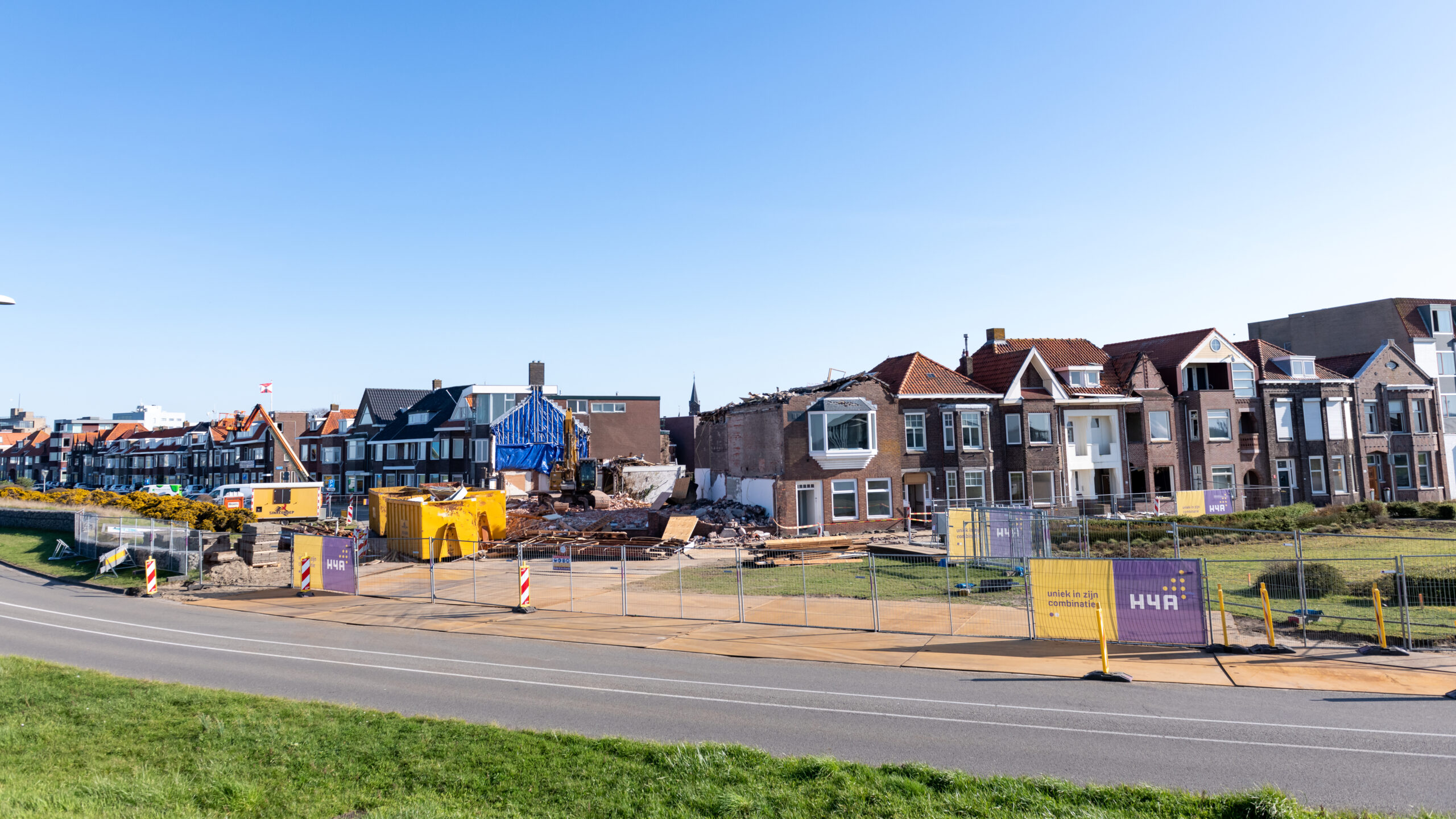 Sloop van woningen in Terneuzen door H4A Bouw
