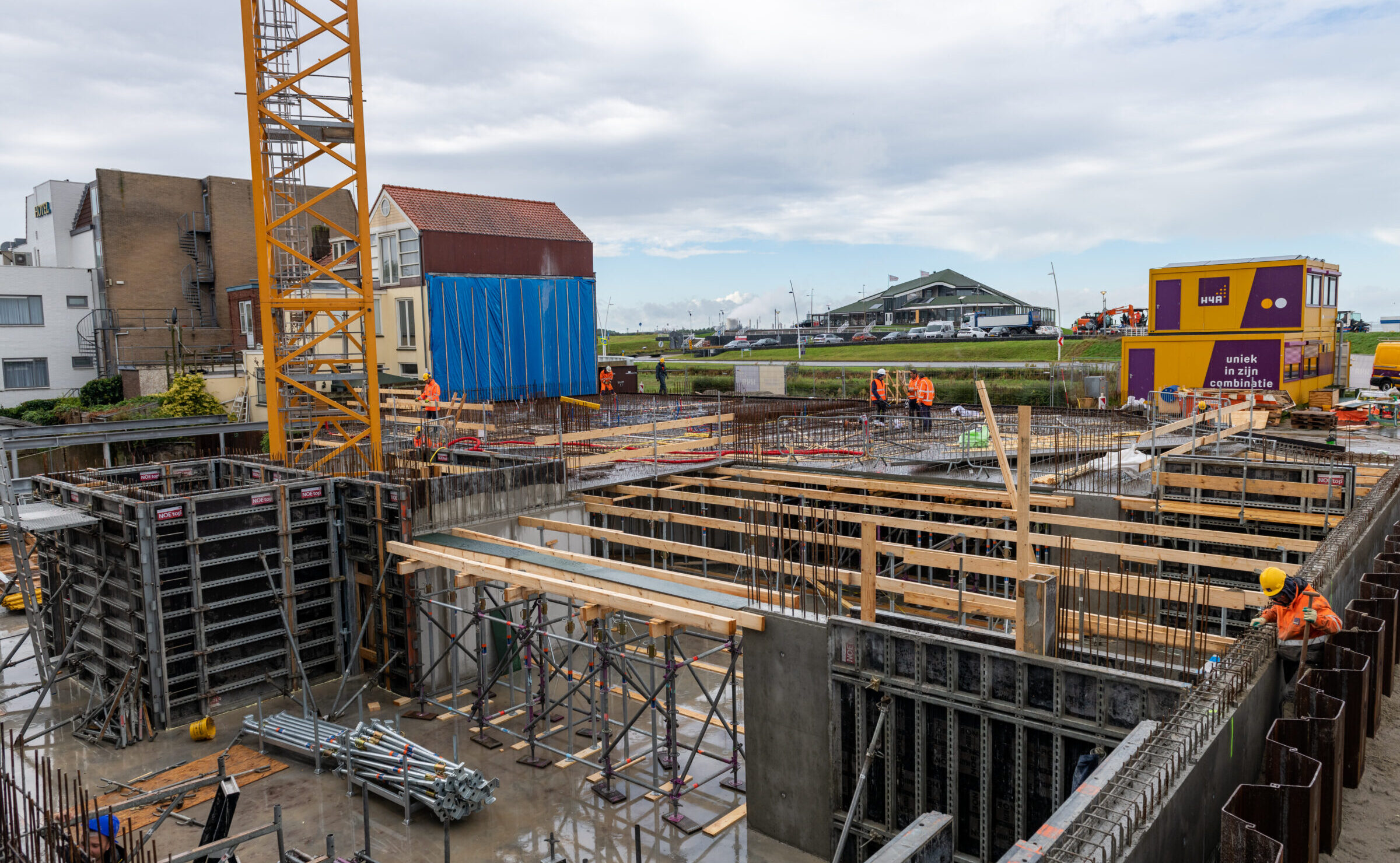 Bouw van appartementen in Terneuzen door H4A Bouw