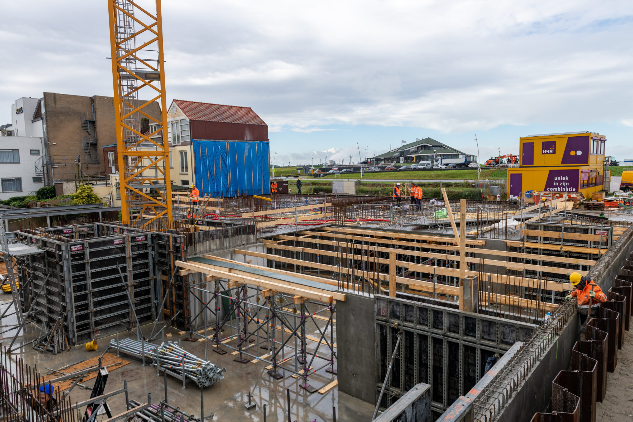 Bouw van appartementen in Terneuzen door H4A Bouw