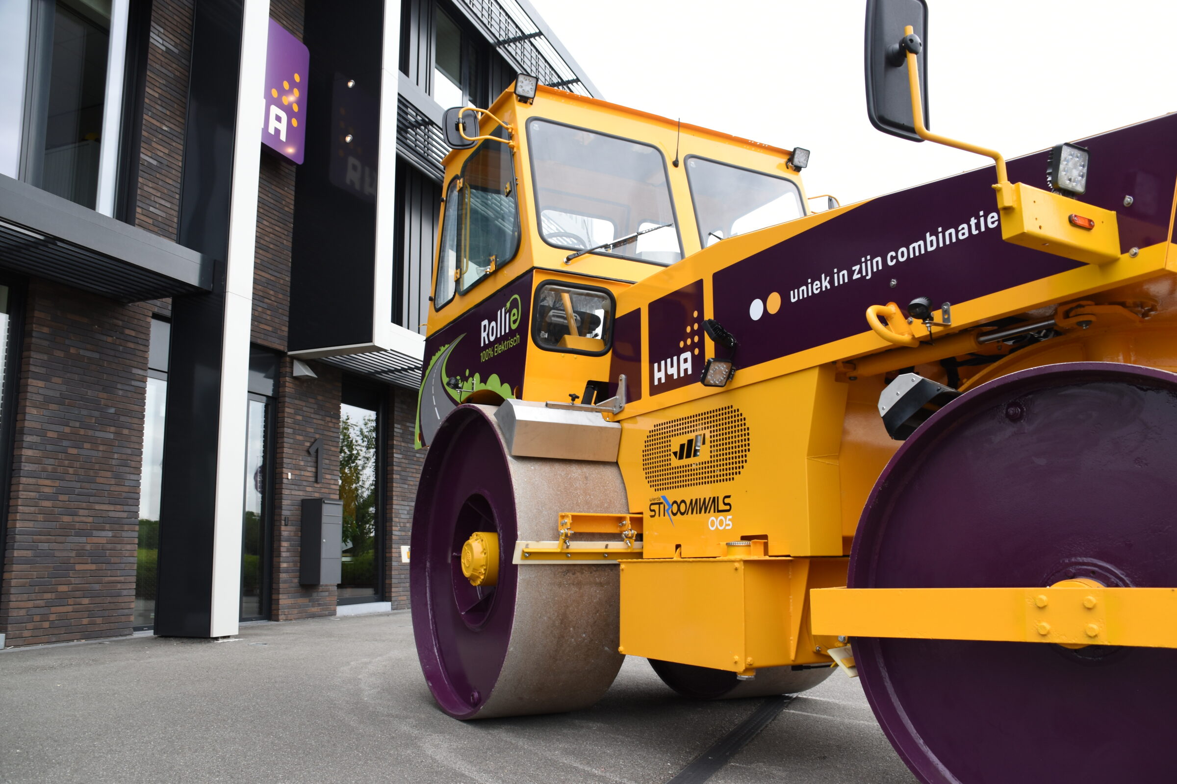 Elektrische wals RolliE bij H4A