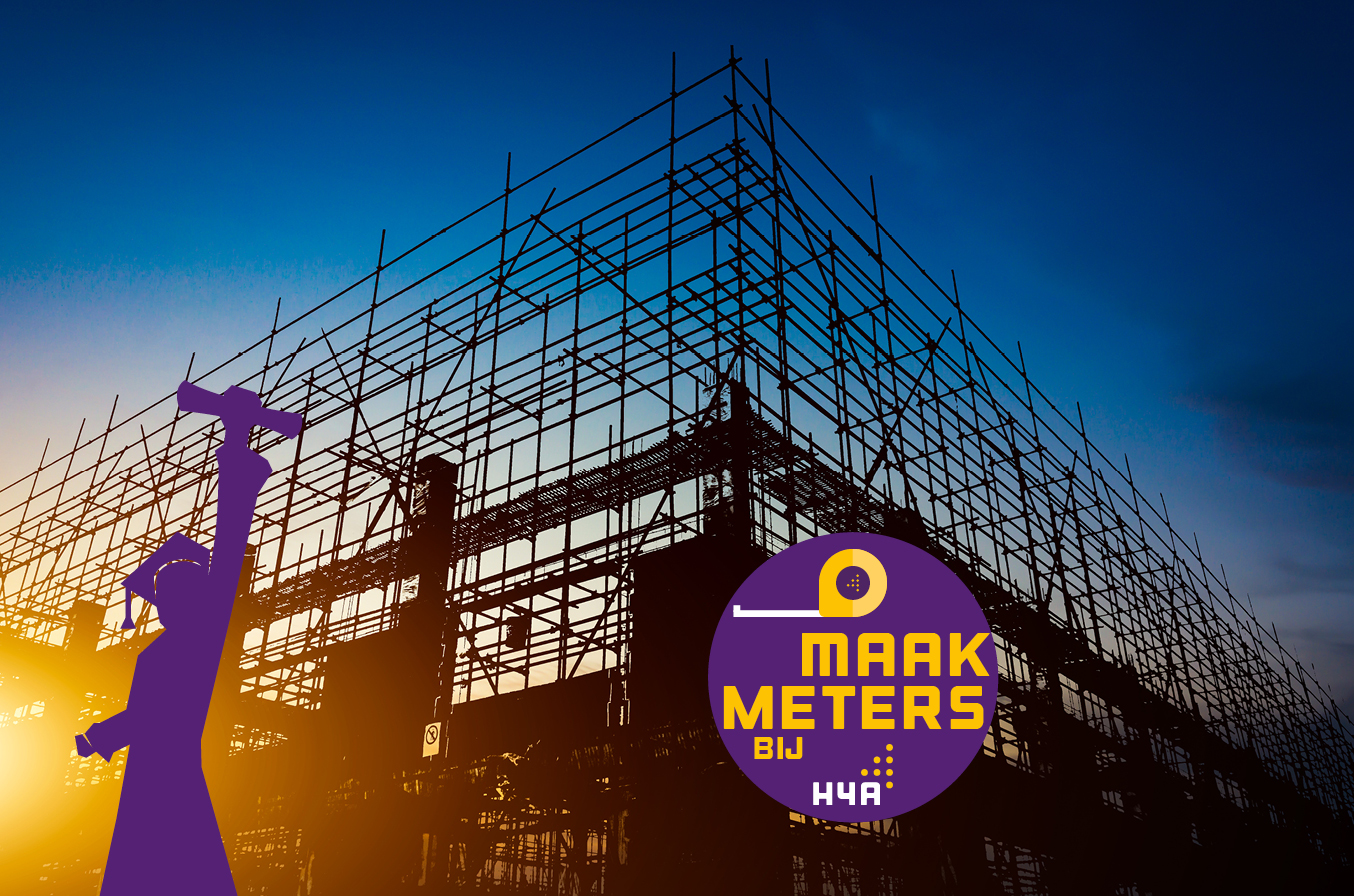Maak meters bij H4A vacatures werken in de bouw en infra stage BBL