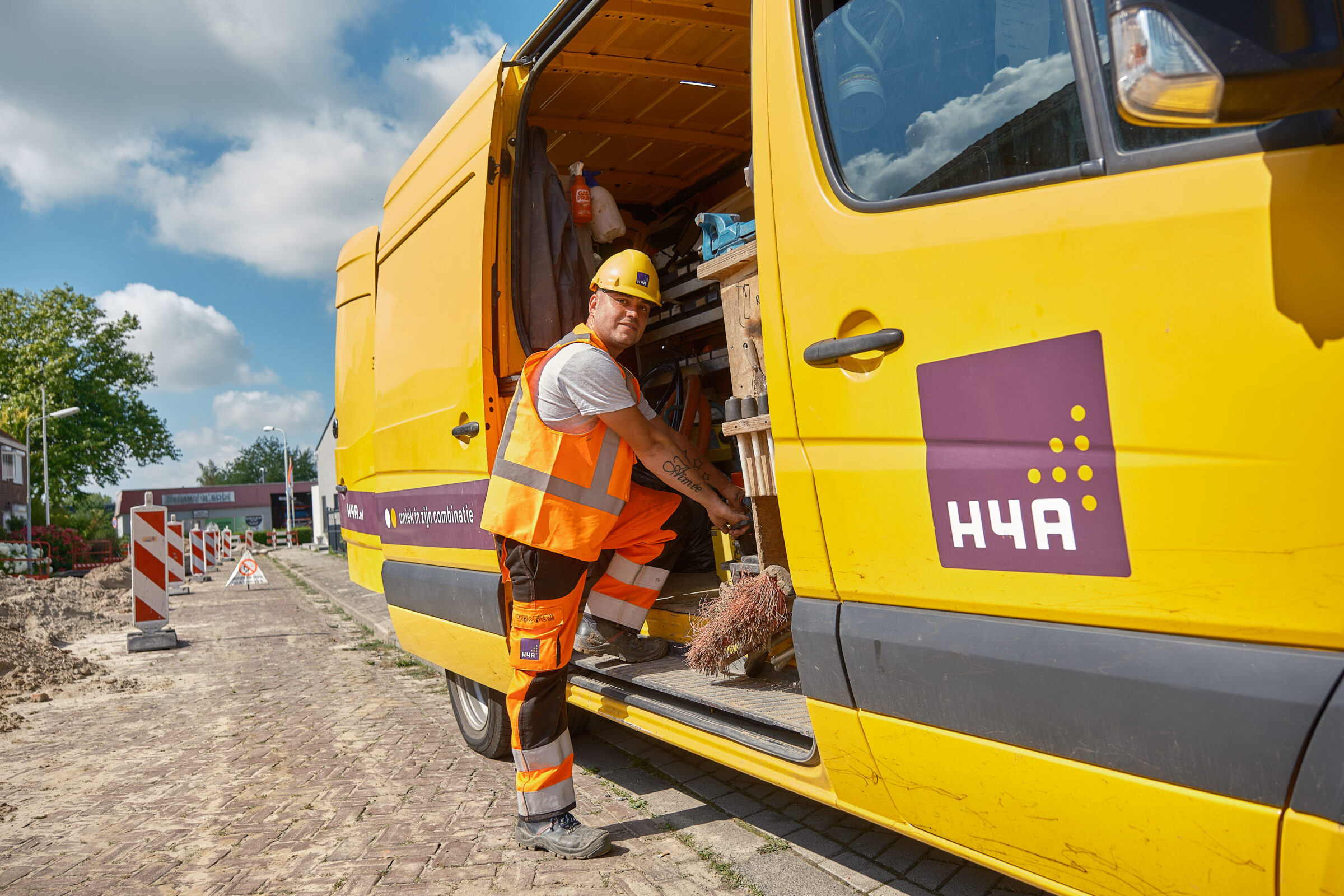 Maak meters bij H4A vacatures werken in de bouw en infra