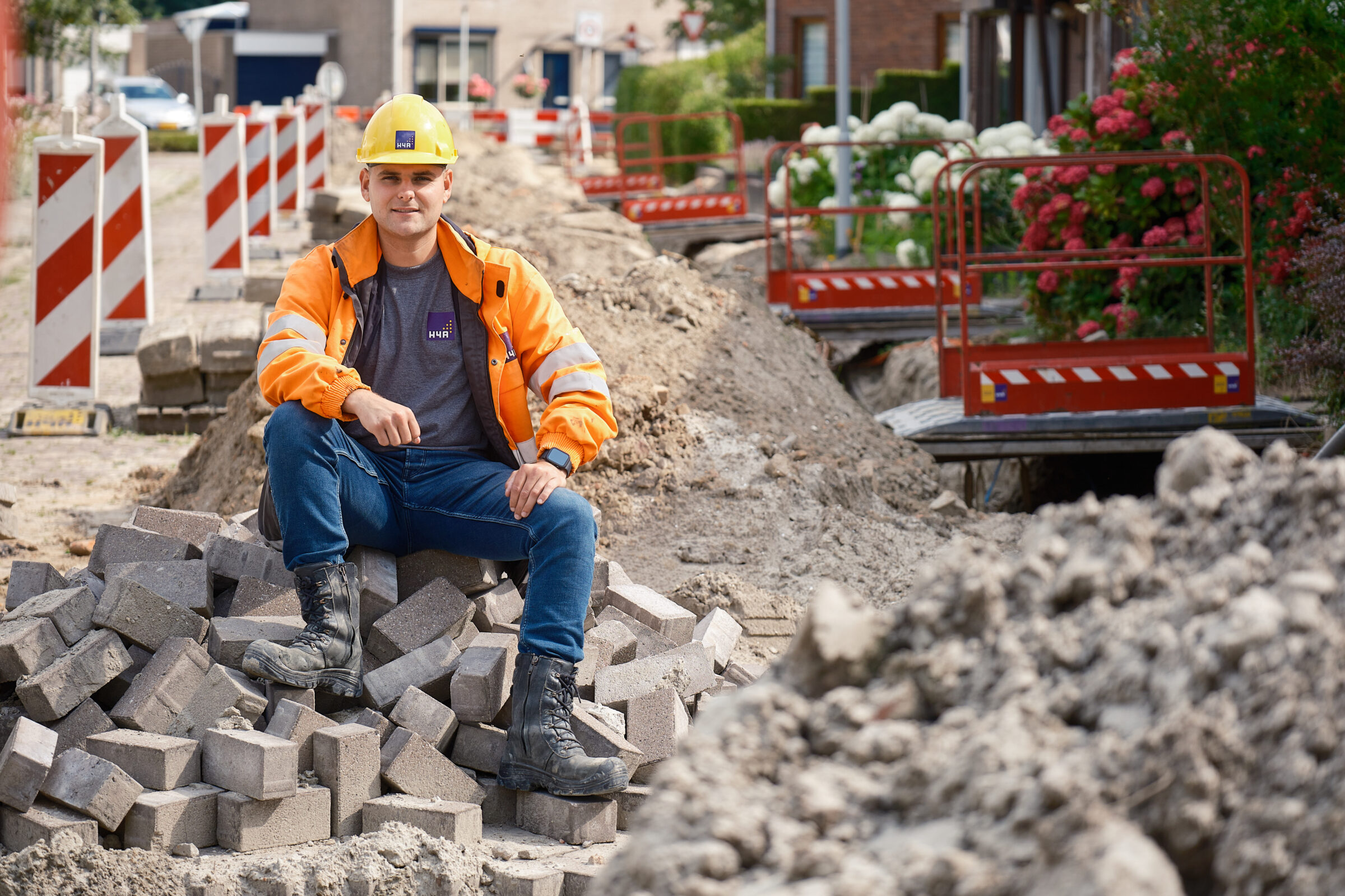 Maak meters bij H4A vacatures werken in de bouw en infra