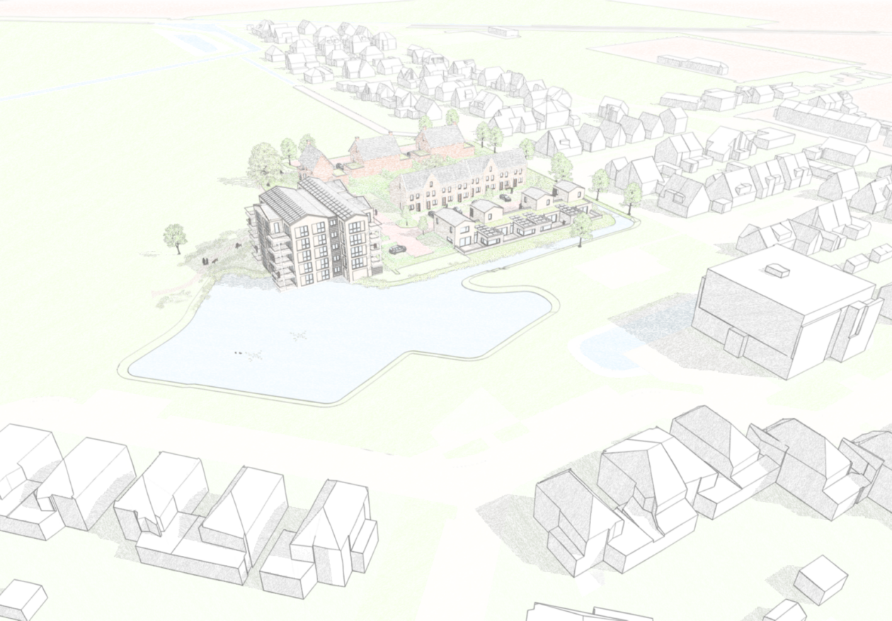 H4A Projectontwikkeling bij Aan de Kreek in Sint Philipsland.