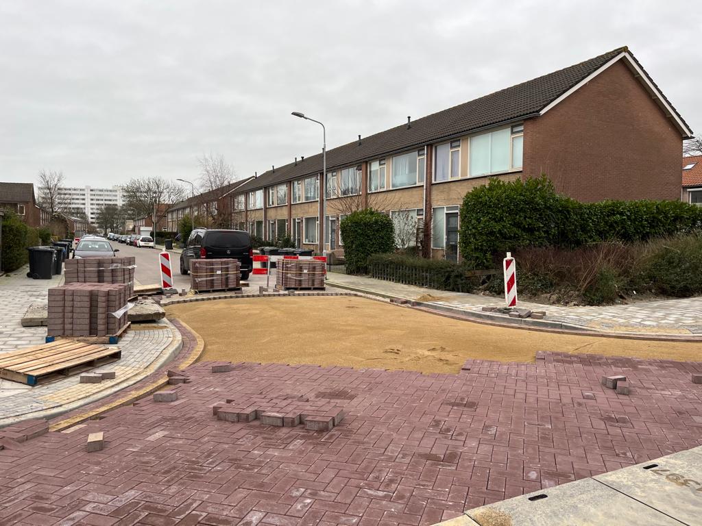 H4A Openbare Ruimte en H4A Ondergrondse Netwerken bij project Molenweg in Oost-Souburg