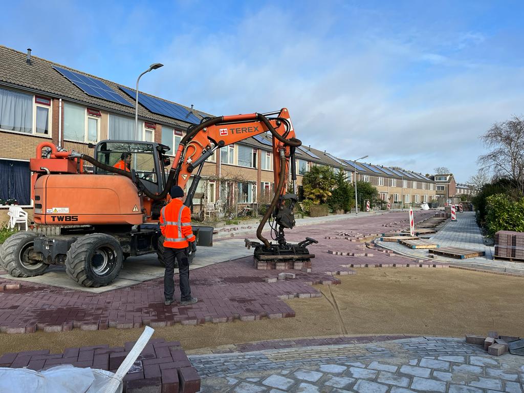 H4A Openbare Ruimte en H4A Ondergrondse Netwerken bij project Molenweg in Oost-Souburg