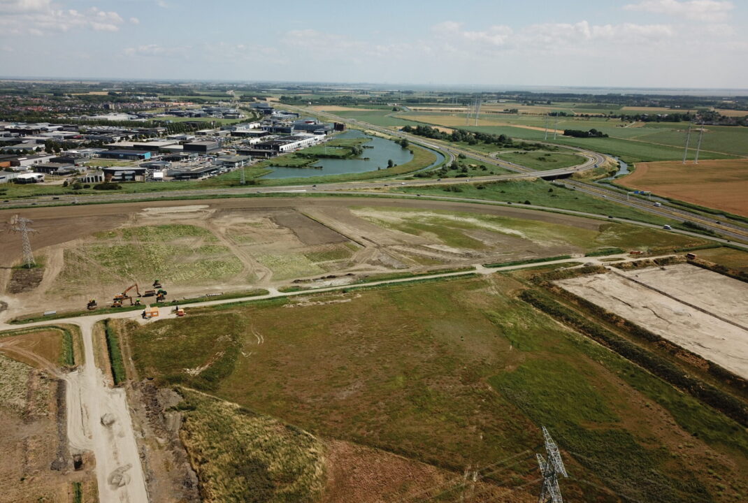 H4A aan het werk in bedrijvenpark Deltaweg in Goes