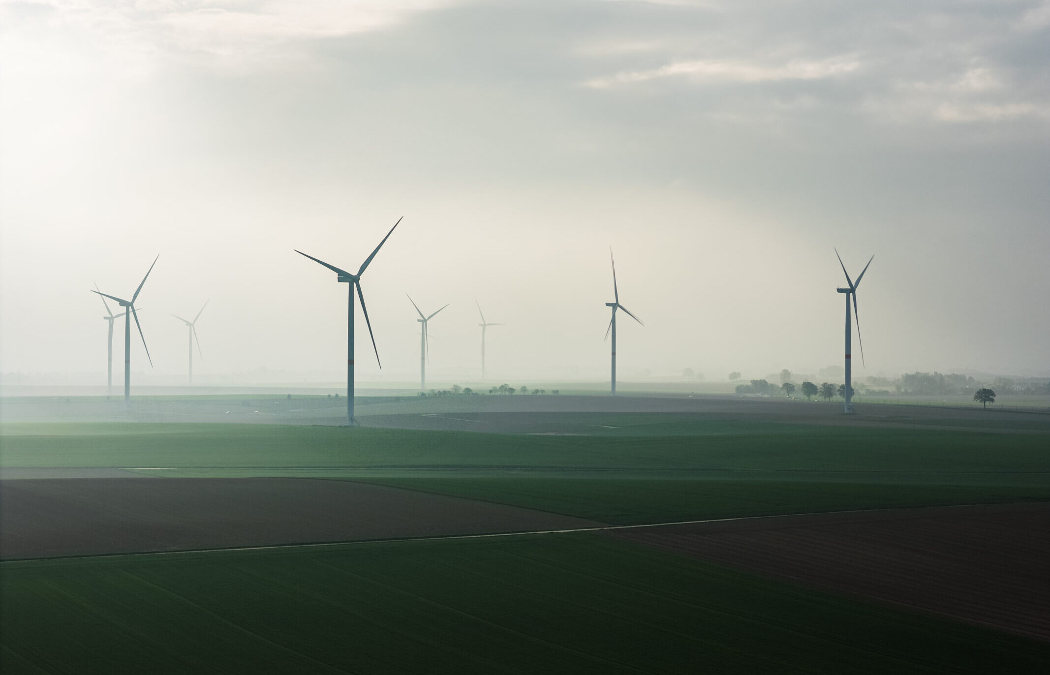 H4A Windenergie maakt een fundering voor een windmolen bij de windparken in Hannuit